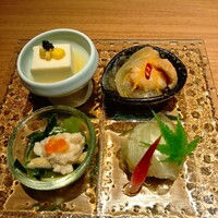 はれや別邸 - 季節の前菜盛り合わせ