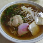 お食事処江戸一 - 中華そば３５０円素晴らしい作品や～♪