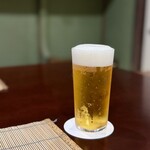 美加登家 - 生ビール。