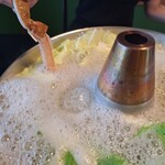 翁 本家 - ずわい蟹しゃぶしゃぶ