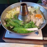 翁 本家 - ずわい蟹しゃぶしゃぶ