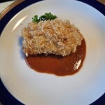 翁 本家 - 蟹クリームコロッケ