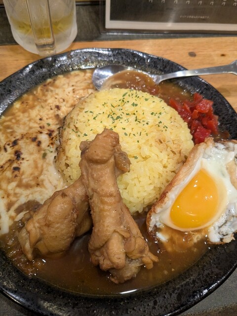 焼き鳥メイン⭐︎棚ぼたウイスキー : タスクの写真