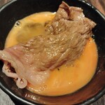 大徳壽 - イチボすき焼き　イン・ザ・エッグ