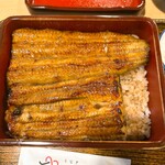 うなぎ やす川 - うな重 上（上から）