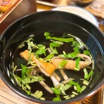 うなぎ やす川 - 肝吸い