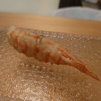 六本木きんめ鮨 - 熊本 車海老酢おぼろ〆