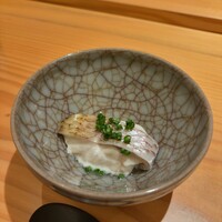河原町 一 - のどぐろの蒸し寿司。
