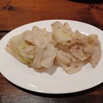 じゃんご - キャベツとクミンの白ワイン蒸し