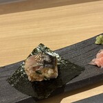 炭×肴 じらいや - 生サバ炭火寿司