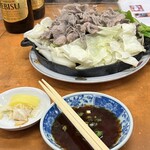 關白 - 料理写真:ジンギスカン風
✅牛バラ定食¥1.540
　※ご飯大盛り・お代わり・タレお代わり無料