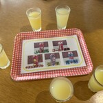 りんごの家 - ジュース5種飲み比べ