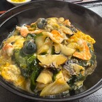 中西食堂 - サザエ丼の2倍のサザエが載った曙丼