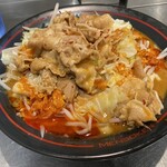 麺創研 紅 - 紅　バラ肉増し