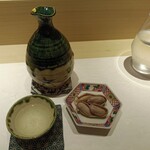 鮨 ひろ海 - 塩茹で落花生