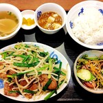 中華飯店てんじく 野口店 - ニラレバ定食