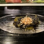 にし屋別荘 - 万願寺唐辛子焼浸し