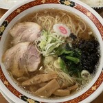 麺屋 愛心 - 金色煮干中華そば