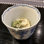 にし屋別荘 - 塩丸烏賊の酢和え