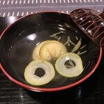 にし屋別荘 - 玉蜀黍の真薯