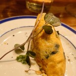 下町ビストロ リカリカ - かまあげしらすと旬の野菜のオムレット