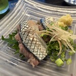 わたや - 秋刀魚の刺身