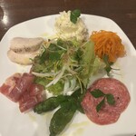 ピッツェリア サナーレ - 前菜盛り合わせ