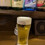 小割烹料理こっぽう - 生ビール