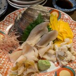 小割烹料理こっぽう - 北寄貝造り