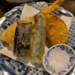 小割烹料理こっぽう - 天ぷら盛り合わせ