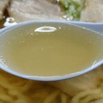 坂内食堂 - スープ。