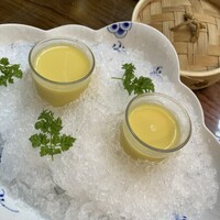ワキヤ 一笑美茶樓 - プレゼントのトウモロコシの冷製スープ