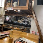 もつ焼き いしん - ロフト席もあるよ！　　　酔ってる時は怖いな(笑)