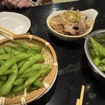 らーめん竹三 - 枝豆