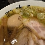 らーめん竹三 - 味玉に焼印！