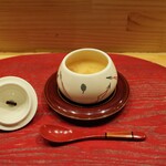 お料理 ちゃとら - 梅の茶碗蒸し