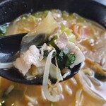 まるひろ - 豚肉も入ります