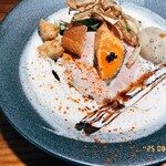 SALMON NOODLE 3.0おおいた - 白サーモン950円　➕　味玉150円