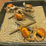 銀乃 - 天然さわ蟹唐揚げ