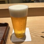 永山 - 生ビールで乾杯❗️