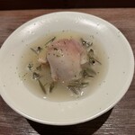 永山 - 蛤、ホワイトアスパラ、じゅんさい