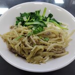 阿信手工水餃 - 搾菜混ぜそば