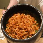 永山 - 桜エビの炊き込みご飯
      　　スナップエンドウ、新生姜