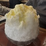 納言志るこ店 - ミルク金時＋アイス