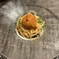 ロッシ - ウニペースト和え冷製パスタ 生ウニ添え