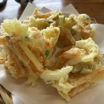 やまびこ - かき揚げ。