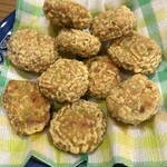 はるき屋 - 紅生姜枝豆さくさく揚げ