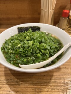 はるき屋 - 野辺山産やわらか青ネギラーメン
