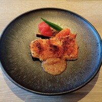 スミレオオサカ - チキンのパン粉焼き