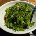麺場 浜虎 - 〝冷やしラーメン塩〟　※セルフ生野菜を大量に掛けてます。